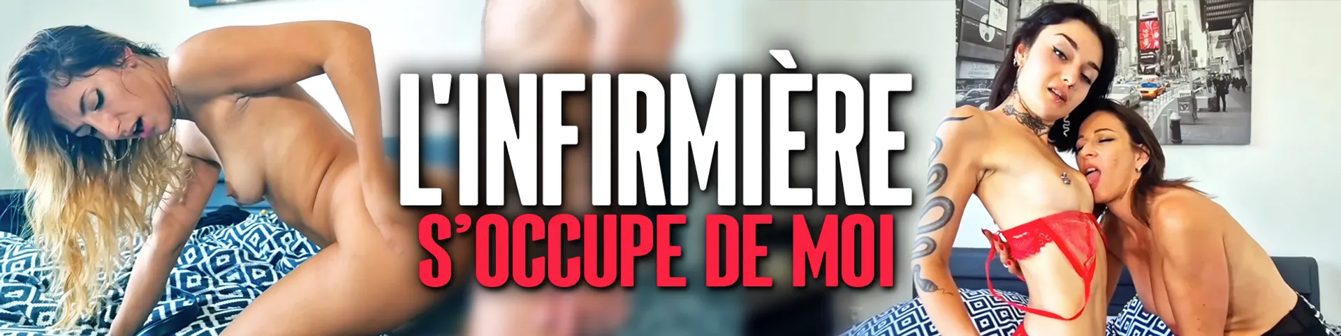 L’infirmière s’occupe de moi